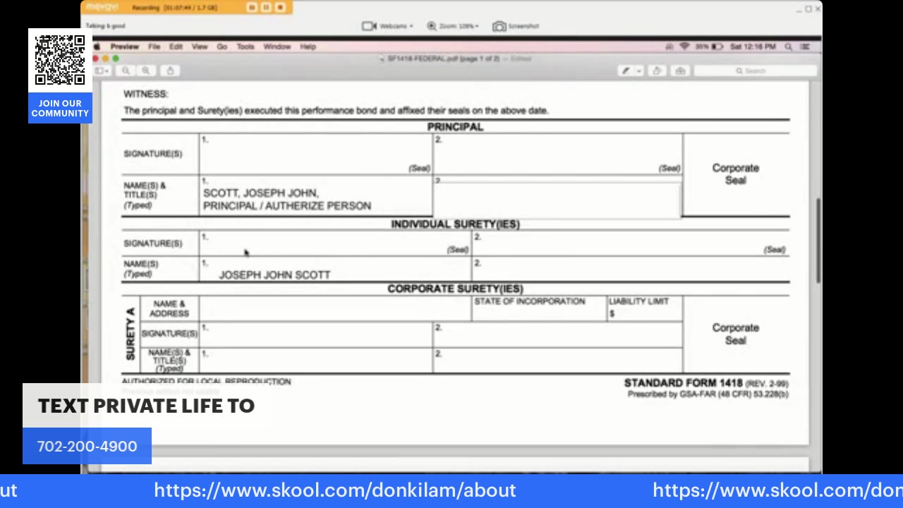Trust Deception: Your Social Security Trust Fund (Private Trusts vs. Public Servitude)