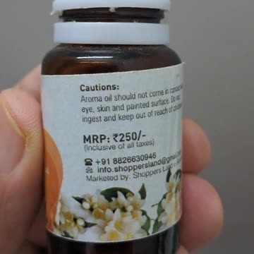 Promoting aroma diffuser oil