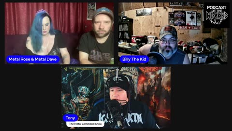 #Preview #PodcastOfTheWicked meets #MetalCommand