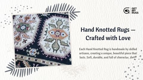 Hand Knotted Rugs for Cultural Decor Themes