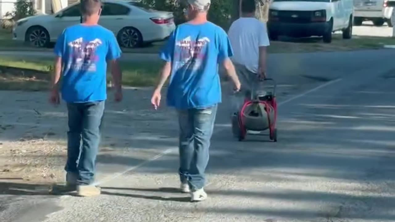 Thieves Returning Work Equipment