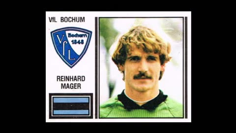 STICKERS PANINI BUNDESLIGA CHAMPIONSHIP 1981 ALL TEAMS