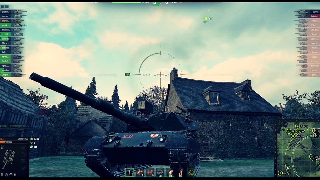 World of Tanks / Leopard 120 (11 szint) / matyashun / 2025