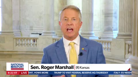 Sen. Roger Marshall on Newsmax