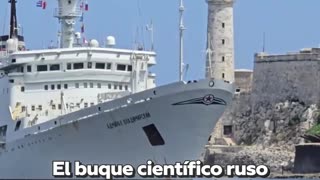Buque científico de la Flota rusa del Báltico visita Cuba