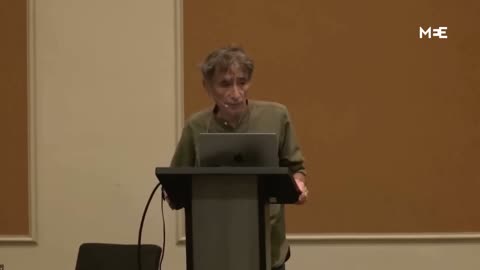 Dr Gabor Mate answers question about October 7th during conference