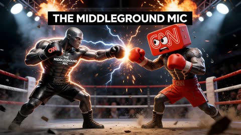 🥊 The Middle Ground Mic vs CNN — Round 1 + Round 2 + Victory