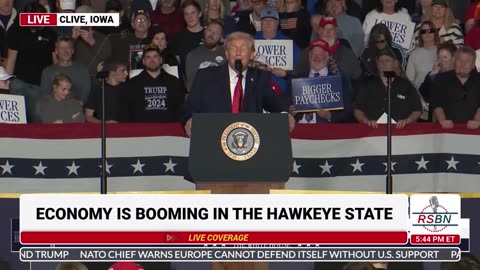 FULL REPLAY: President Trump Delivers Remarks to a Packed House in Iowa - 01/27/26