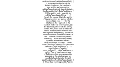 How can I use value in Fragment from parent Activity or other Activities