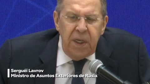 Lavrov califica a Zelenski de “hombre patético”