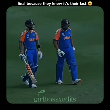 Virat Kohli and Rohit Sharma Last Match in T20 World Cup 2024