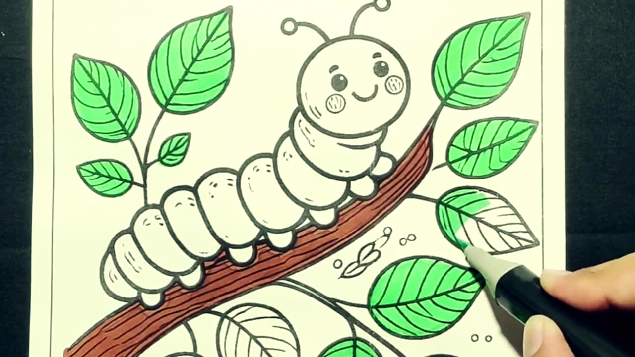 Satisfying Coloring Videos | Relaxing Coloring Videos | How To Color | 017 #coloring #satisfying