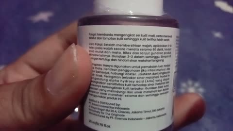 Product Review! The Originote B5 Peeling Solution