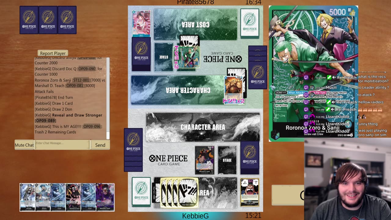 Playing Sweet Brews | One Piece TCG | Standard Livestream