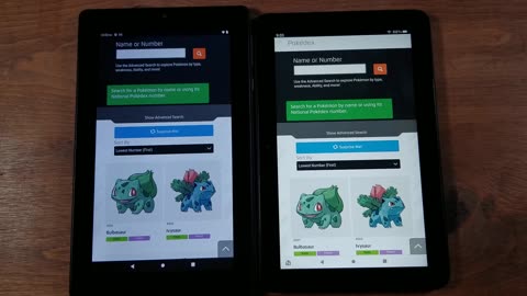 Prueba de velocidad de navegación web de Amazon Fire 7 Vs Onn Surf 7 2022