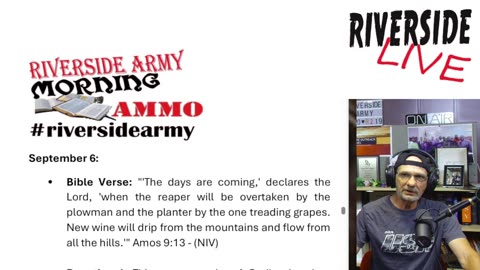 Riverside Morning Ammo Daily Devotional 9.6.25