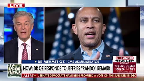 Dr Oz FIRES BACK after Jeffries calls him a ‘RANDO,’ ‘JOKE’