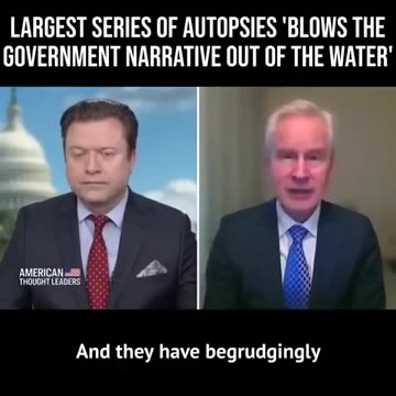 Dr Peter McCullough: Of 325 Autopsies, Vaccines were "73.9% the Cause of DEATH" , or it significantly contributed to the death"
