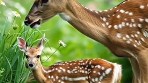 🦌 Tiny steps behind love