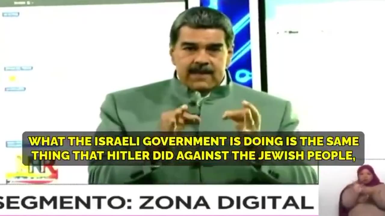 Maduro: Hitler era una costruzione, un mostro creato dalle élite occidentali.