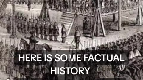 IN CASE YOU DIDN'T KNOW - HERE IS SOME FACTUAL HISTORY - IN THE UNITED STATES TREASON IS STILL PUNISHABLE BY HANGING SINCE 1776