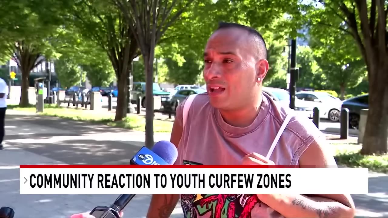 Residents react to federal policing in DC as President Trump prepares announcement on stopping crime