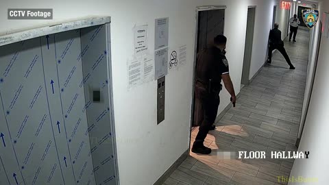 Son who robbed their family members at gunpoint is shot by NYPD officer during struggle