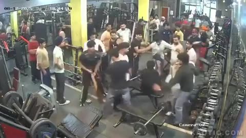 Pajeets' Gym Fight