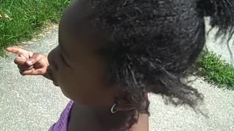 me and grand daughter playing trick on sam the shea show