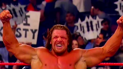 Triple H's WWE return from injury RAW January 7th 2002 HD VIDEO.