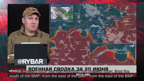 ❗️🇷🇺🇺🇦🎞 🎣 RYBAR HIGHLIGHTS OF THE RUSSIAN MILITARY OPERATION IN UKRAINE ON Jun.21, 2025