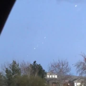 The UFO Wars have started over Nevada, US.
