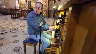 MAESTRO EN CATHEDRAL DE BUENOS AIRES ARGENTINA