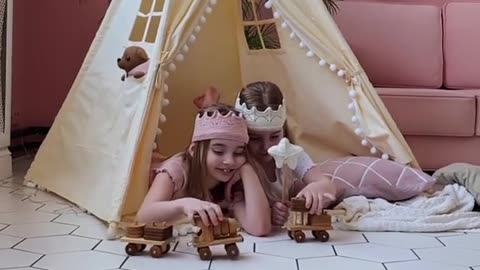 Kids Play Teepee Tent