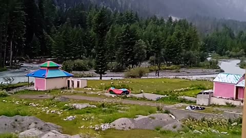 Mountain + River