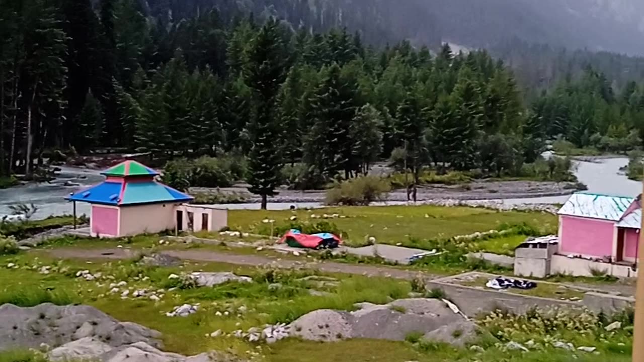 Mountain + River