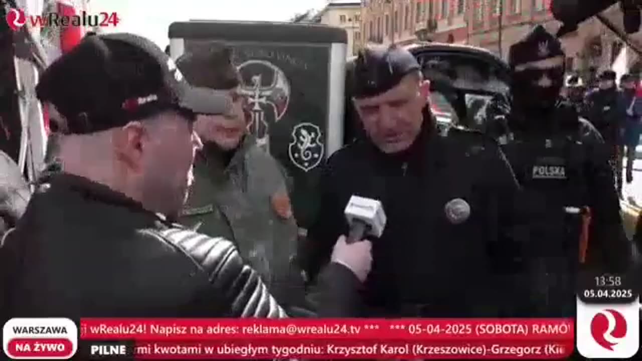 Marsz o Wolność Warszawa 5.04.2025. Wojciech Olszański Marcin Osadowski Rodacy Kamraci 🇵🇱