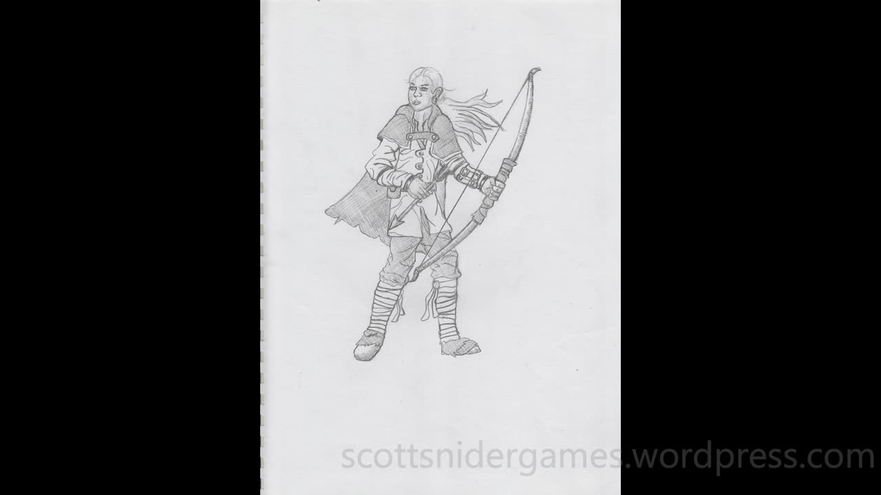 Ranger Pencil Sketch Video #3 (04-16-2025)