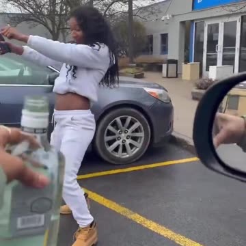 Celebrating after an abortion outside Planned Parenthood