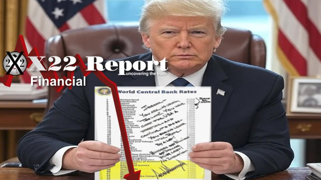X22 Report: Canada Bows To Trump, BBB On It’s Way, FED Is Dead .......