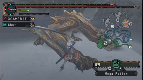 Monster Hunter Freedom Unite HD Psp PC Gameplay Part 22, Absolute Power TIGREX BOSS BATTLE. #capcom