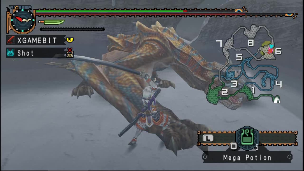 Monster Hunter Freedom Unite HD Psp PC Gameplay Part 22, Absolute Power TIGREX BOSS BATTLE. #capcom