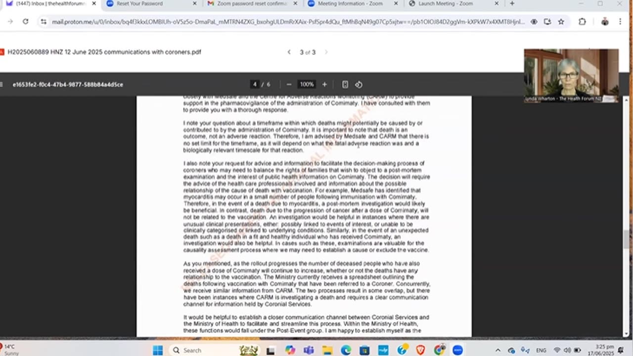 Time to Vaccine Harm Unlimited: Admitted by NZ Government