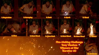 Prototype 210: Tony Vlachos wins Survivor 40 Fire-Making Challenge