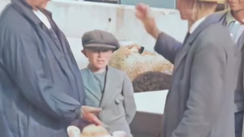 Historic footage of 1928 🐄 Leeuwarden Livestock Market 🇳🇱 Daily scenes of Dutch cattle trade 🐂