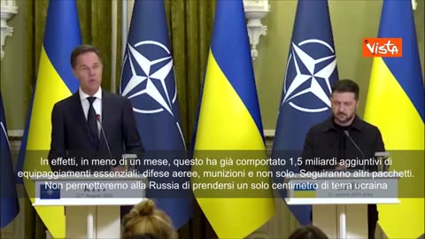 NOTIZIE DAL MONDO Rutte(NATO):Non permetteremo alla Russia di prendersi un centimetro di terra ucraina..detto da uno che era a giugno 2025 alla riunione del Club Bilderberg 2025 a Stoccolma in Svezia...