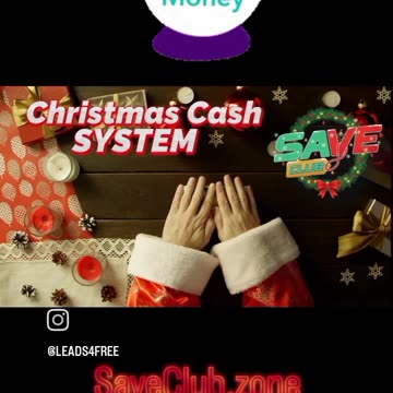Introducing the Christmas Cash System only with Save Club!