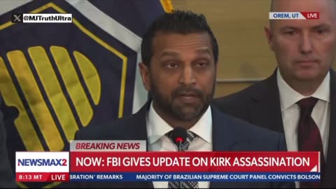 FBI Kash Patel Full Remarks: Shooter captured