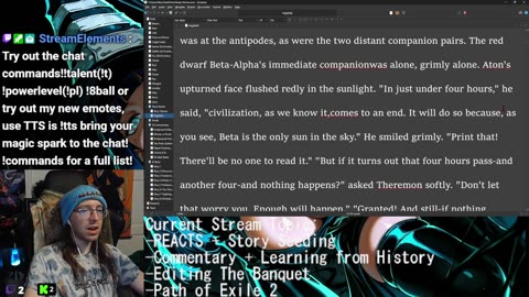 REACTS + Commentary + What is Steven Kings worst Novel? Will we hit end game Path of Exile? I dont!