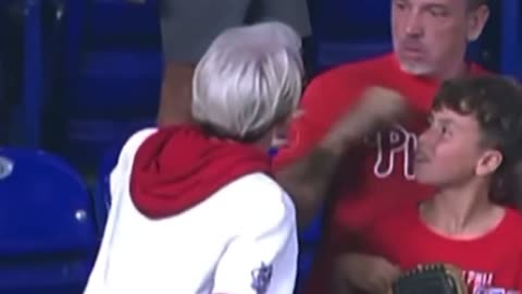 "Phillies Karen" Sets Internet Ablaze After Stealing Home Run Ball From Young Boy and Father